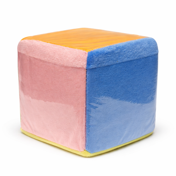 Soft dice with transparent pockets