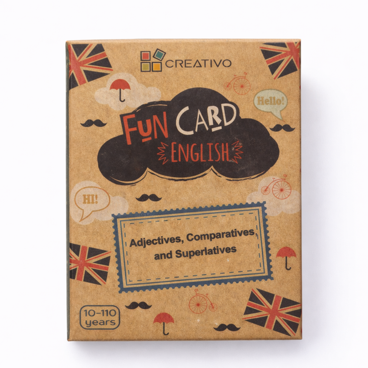 Fun cards: Adjectives, comparatives, superlatives