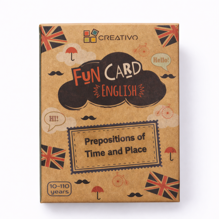 Fun cards: Prepositions of time and place