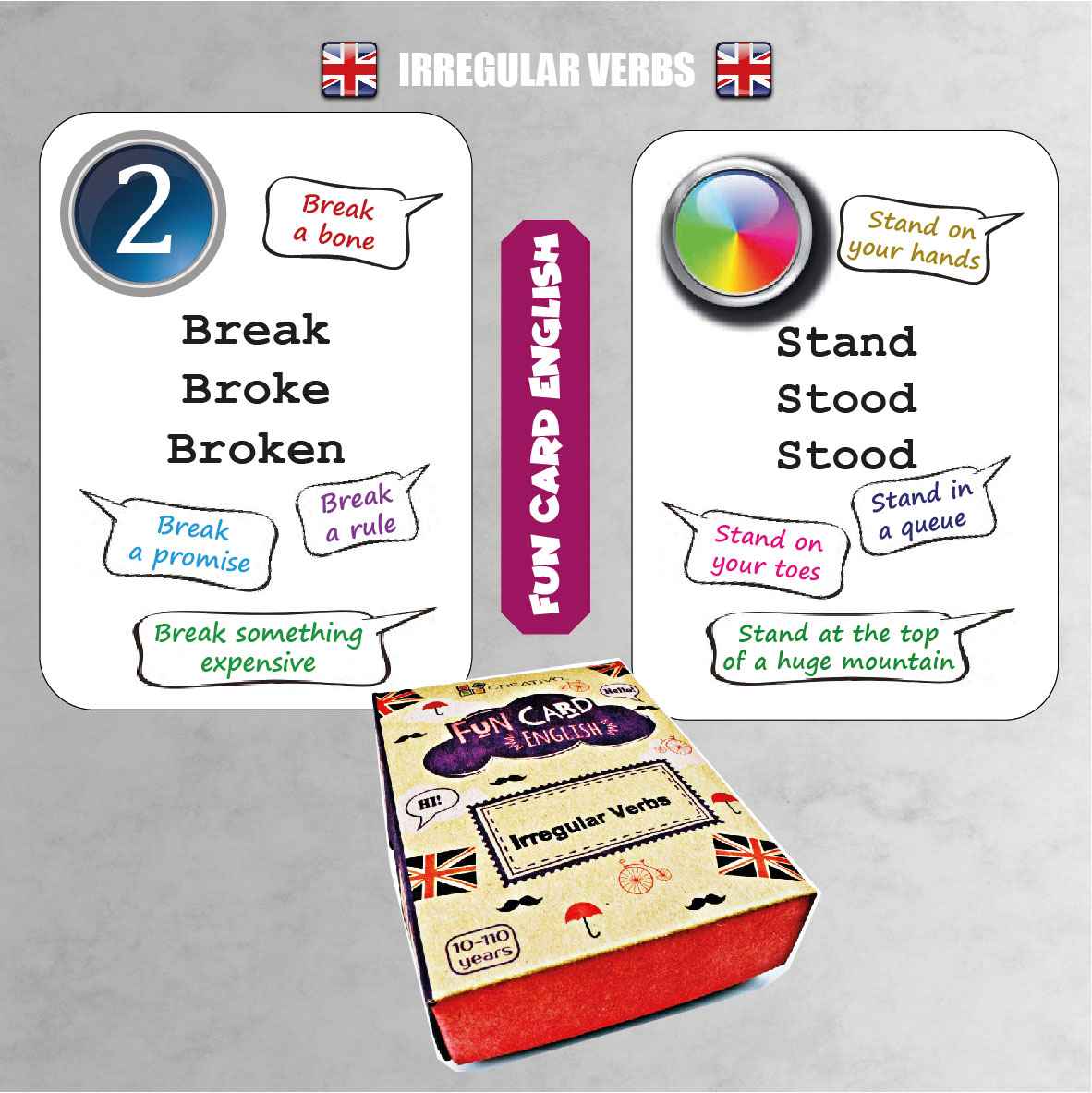 Fun cards: Irregular verbs - Image 3