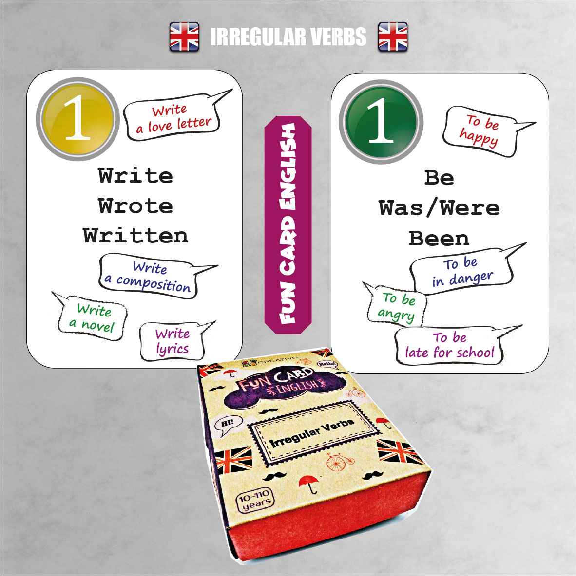 Fun cards: Irregular verbs - Image 5