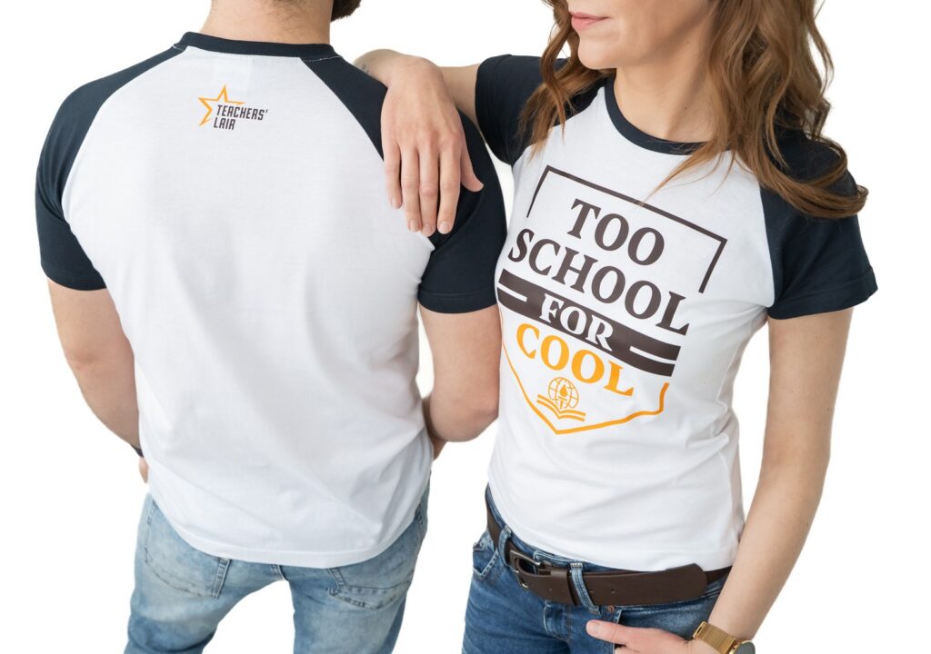 Too school for cool t-shirts
