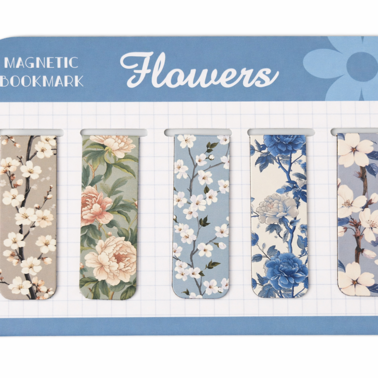 Magnetic bookmarks, set of 5