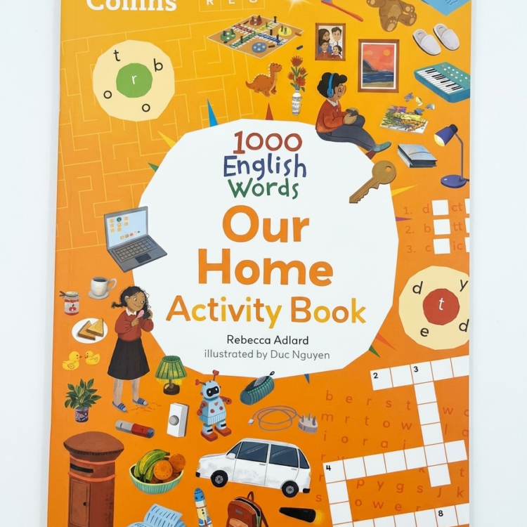 Collins 1000 English Words Activity Book: Our home