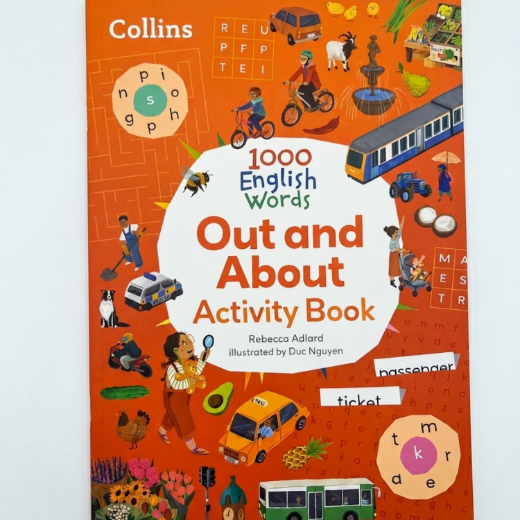 Collins 1000 English Words Activity Book: Out and About
