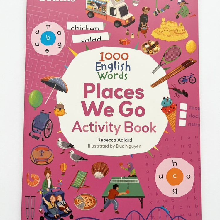 Collins 1000 English Words Activity Book: Places We Go