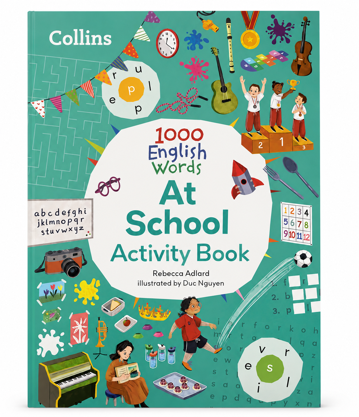 Collins 1000 English Words Activity Book: At school