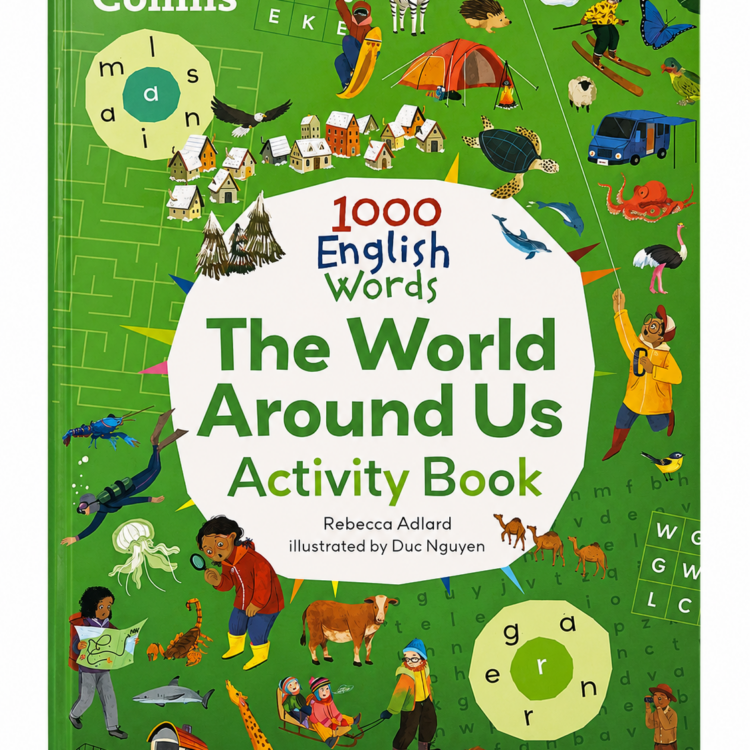 Collins 1000 English Words Activity Book: The World Around Us